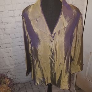 JS Collections Iridescent Blouse